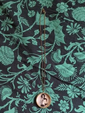 Brass Patti Smith Pendant